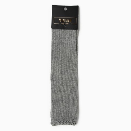 Носки детские MINAKU, цвет серый, one size-2