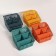 Storage stand, 5 sections, 20 × 19 × 12 cm, color mix