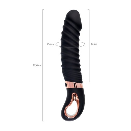 Unrealistic Waname D-Splash Hurricane, silicone, black color, 22.5 cm-3