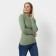 Female turtleneck, green color, size 54