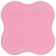 Rug for yoga sangh sun, 20x20 cm, pink color