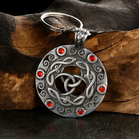 Amulet-siders, Totem "Magy Triskel" No. 42, Metal, D = 3 cm-3