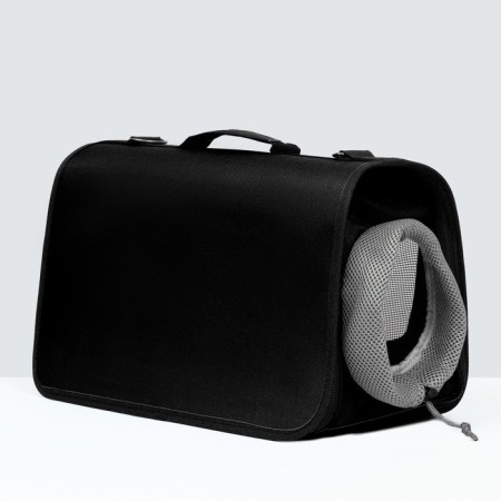 Bag-carrier with a window for a muzzle, 42 x 21 x 25 cm, black-2