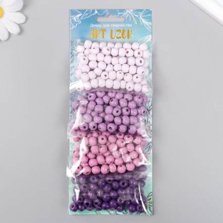 Set of beads for creativity "forget-me-nots" d-0.8 cm, 4 colors x 15 g