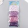 Set of beads for creativity "forget-me-nots" d-0.8 cm, 4 colors x 15 g