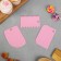 A set of confectionery spatula Konfinetta "Enjoy" 11.5 × 8 cm, 11.2 × 6.5 cm, 10 × 7 cm, 3 pcs
