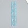 Sticker of rhinestones plastic "circles with microbiser" MIX 31.5x6.7 cm