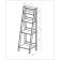 Loft eve, 1416x450x410, white