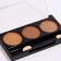 Palette of shadows for the eyelids, 3 colors