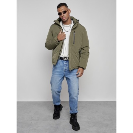 Sports male winter, size 60, khaki color-12