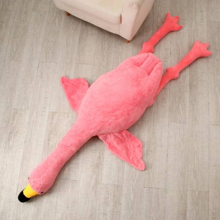 Soft toy "Flamingo", 190 cm, pink color-3