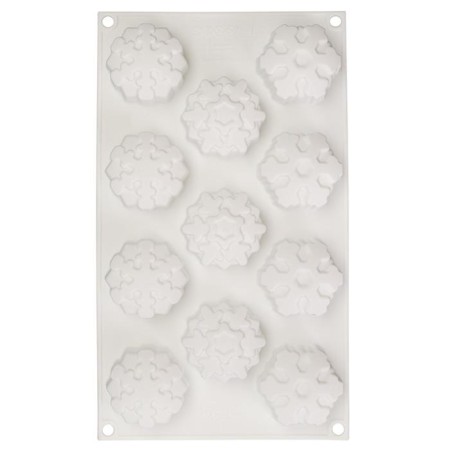Form for the preparation of cakes and sweets Snowflakes 30.5 × 18 cm-4