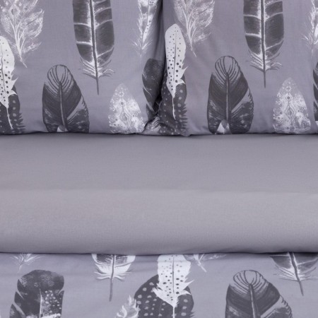 Bedding Ethel Duet “feathers” (view 2) 143x215 cm - 2 pcs, 220x240 cm, 70x70 cm -2 pcs, pryln 125 g/m-3