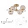 Mortifera chandelier 3130-304 4he27 40W