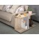 Baste Light table 03.289, 850x300x550, gray oak/white premium