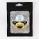 Nipple - Orthodontic dummy. Boss, with a cap, +6 months, black/gold, rhinestones