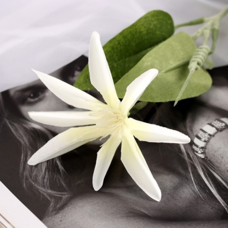 Artificial flowers "Jasmine Home" 60 cm, white-1