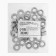 Tundra nut, with a flange, Din6923, galvanized, M14, 1 kg