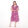 Women's dress, lilac color, size 52