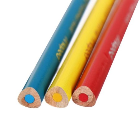 Three -sided pencils 12 colors, Maped Color Peps, with a grinder-6