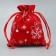 Bag gift canvas "Morozko", 10 x 12 cm +/- 1.5 cm, New Year