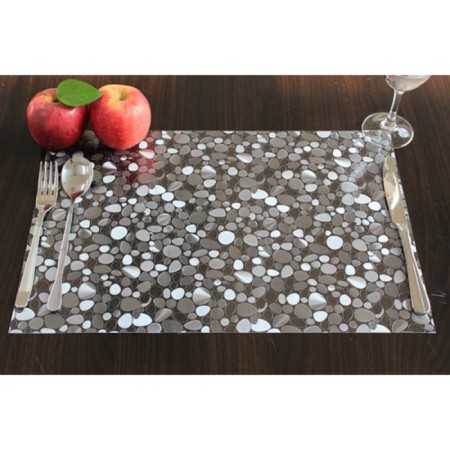 Blueberry for the Table Mat Transparent table, 80 cm, roll 20 pog. m