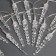 Garland “thread” 3 m with nozzles “icicles 7.5 cm”, ip20, transparent thread, 20 LED, glow of multi, AAH3