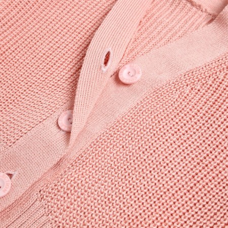 Cardigan Knitted baby I, r.74-80, pink-3