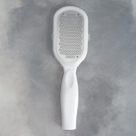 Feet heaps, metal, with a case, 20.5 cm, white color-7