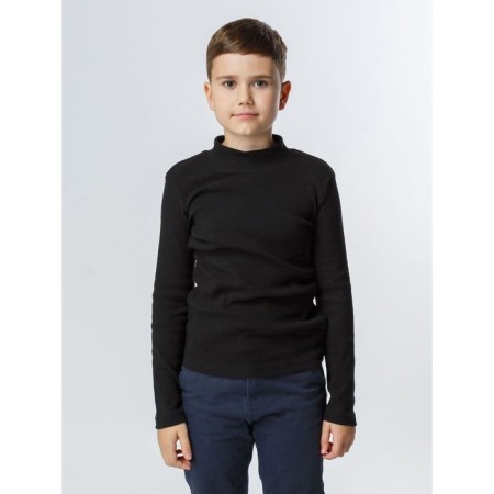 Baby turtleneck, height 152 cm, black color-1