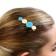 Stylish hairpin on the substrate "Beauty is you", 0.3 x 1.5 x 6.2 cm