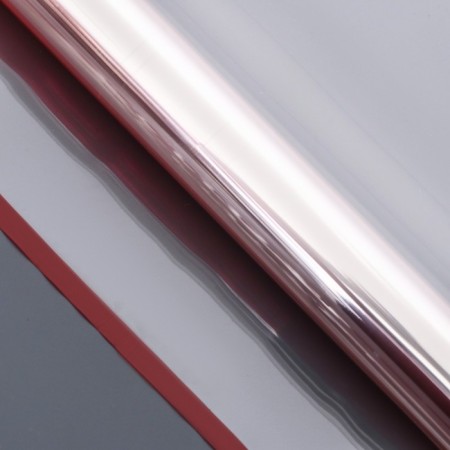 Glossy film transparent "strip", 58 cm x 10 m, red-2