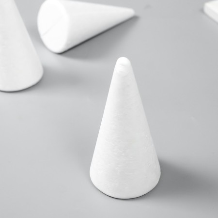 Foam blanks for creativity "cones" 11 cm set 3 pcs