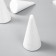 Foam blanks for creativity "cones" 11 cm set 3 pcs