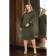 Women's dress, size 62, khaki color