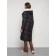 Coat insulated winter female, size 48, black color
