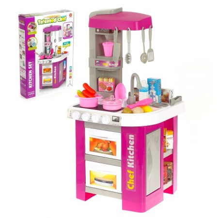 Game module Kitchen "Talented cook", light, sound, water runs from the crane, the color of mix