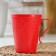 Mug with a lid "Leaves", 400 ml, 11.5 × 8.5 × 11 cm, color mix