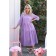 Female dress, size 48, purple color