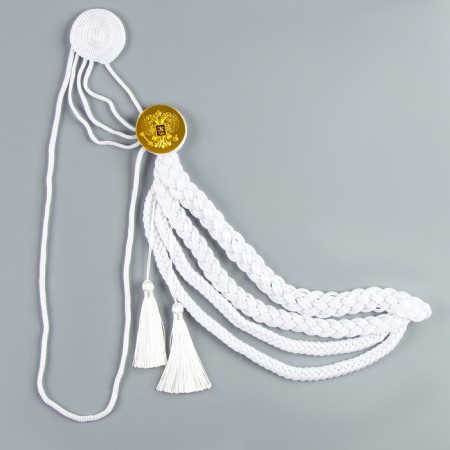Carnival Axelbant "Soldier at the Parade", White-5