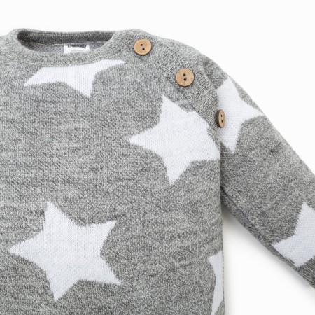 Kolonizon Knitted crumb I "stars" growth 80-86 cm-2