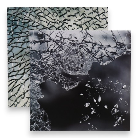 Photophone bilateral cardboard density 350 g "Shards" 50x50 cm