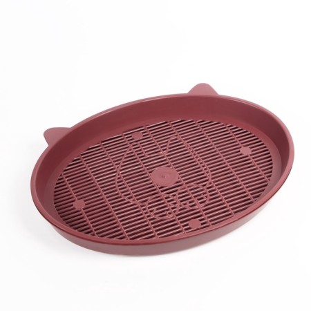 Toilet with a mesh "Kisa", 36 x 27 x 6 cm, red-1
