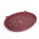 Toilet with a mesh "Kisa", 36 x 27 x 6 cm, red