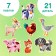Maxi - Puzzles "My Farm", 7 puzzles, 21 elements