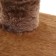 Complex for cats with a claw, square, 3x-level, 65 x 36 x 107 cm, brown
