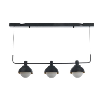 Schenon lamp 3xg9 with black and gold 86x16x25.5-125 cm