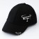 Women's cap with rings, black color, rr 56