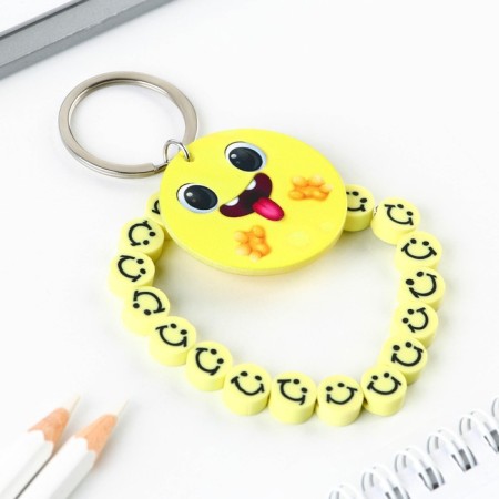 Key keychain children's "Your new friend", 3.5 x 10 cm-1