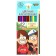Colored pencils, 12 colors, trihedral, gravity farz